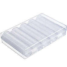 Carica l&#39;immagine nel visualizzatore di Gallery, Hicarer Capsule di Monete Rotondo Plastica Contenitori per con... - Ilgrandebazar