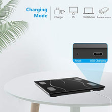 Carica l'immagine nel visualizzatore di Gallery, YOUNGDO Bilancia Pesa Persona Digitale Carica USB, Bilancia...