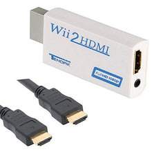 Carica l&#39;immagine nel visualizzatore di Gallery, Goldoars Convertitore da Wii a HDMI Adattatore a 720P/1080P e Bianco