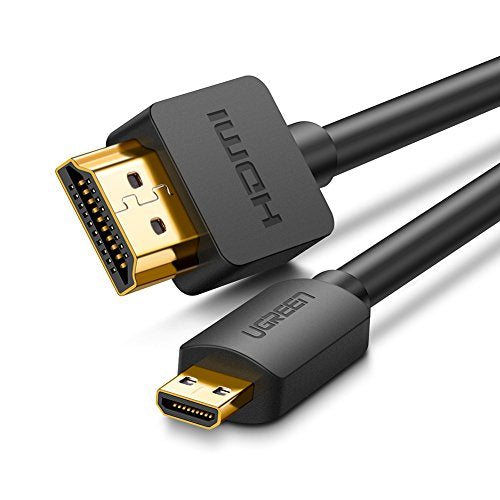 UGREEN Cavo Micro HDMI a 3D 4K con Ethernet e Canali di Ritorno Audio 3M