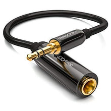 Carica l&#39;immagine nel visualizzatore di Gallery, deleyCON 0,2m Cavo Adattatore Audio Stereo - Connettore Maschio 3,5mm per un...