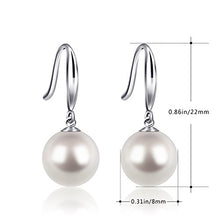 Carica l&#39;immagine nel visualizzatore di Gallery, Orecchini di Perle Donna D.Perlla Argento Sterling 925 Bianco...