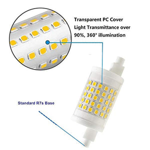 10W R7S Dimmerabile, Confezione da 2, lampadina a LED J78 78mm Bianco... - Ilgrandebazar