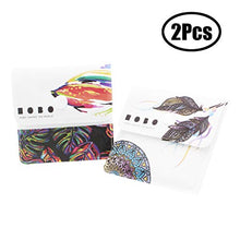 Carica l'immagine nel visualizzatore di Gallery, Xhuan 2 Tasche posacenere tascabili Grigie - PVC ignifugo - Foglie E Pendente