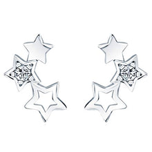 Carica l&#39;immagine nel visualizzatore di Gallery, Iyé Biyé Jewels - Orecchini a forma di stella, da donna, ragazza, con... - Ilgrandebazar