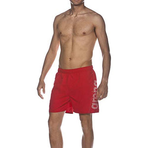 ARENA - M Fundamentals Logo, Pantaloncini da Bagno Uomo XL, Rosso (Red/White)