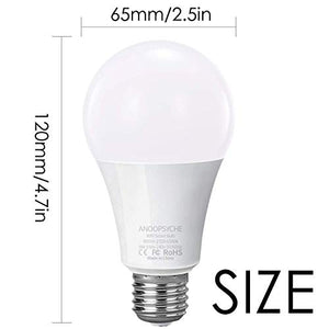 Lampadina Intelligente Anoopsyche Smart WiFi E27 9W 2 pack