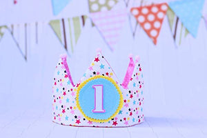 Decorazioni per la prima festa di compleanno Cappellino 1 anno... - Ilgrandebazar