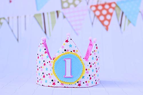 Decorazioni per la prima festa di compleanno Cappellino 1 anno... - Ilgrandebazar