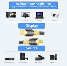 Carica l&#39;immagine nel visualizzatore di Gallery, IBRA Cavo HDMI 4K Ultra HD 1,5M - Ethernet ad LUXURY GOLD 1,5M(1,5 metri) - Ilgrandebazar