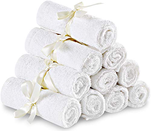 Utopia Towels - 10 Asciugamani Neonati, salviette Neonato (25 x 25 cm) - Ilgrandebazar