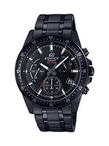 Casio EDIFICE Orologio, Robusta Cassa, 10 BAR, Nero, Uomo con Cinturino in... - Ilgrandebazar