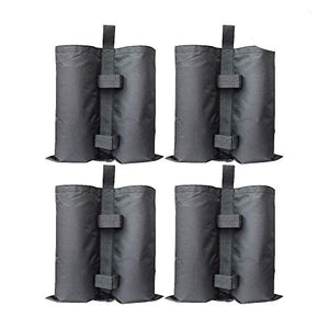 RIOGOO 4 Pezzi Sacchi di Sabbia Peso Industriale Resistente a Black-001