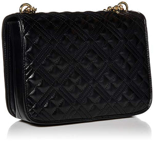 Love Moschino Jc4000pp1a, Borsa a Tracolla Donna, 9x20x27 cm (W x Nero (Nero)