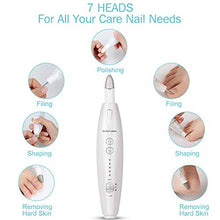 Carica l&#39;immagine nel visualizzatore di Gallery, BEAUTURAL Manicure e Pedicure Elettrico Professionale Kit, Potente Fresa per...