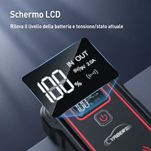 Carica l&#39;immagine nel visualizzatore di Gallery, YABER Avviatore Batteria Auto, 3500A 23800mAh Avviatore Emergenza per Auto (Adatto a Tutti i Veicoli a Benzina o 8.0L Diesel), 10W Caricatore Wireless con Torcia LED, USB C