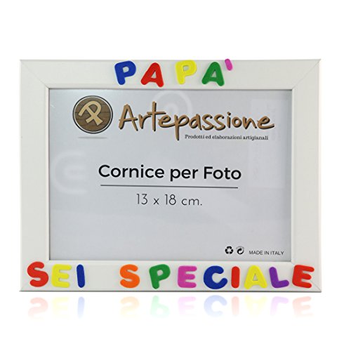 Cornici per foto in legno con la scritta Papà Sei Speciale, da appoggiare o... - Ilgrandebazar