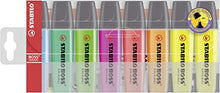 Carica l&#39;immagine nel visualizzatore di Gallery, Evidenziatore - STABILO BOSS ORIGINAL - Astuccio da 8 in 7 Colori assortiti - Ilgrandebazar