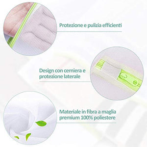 KYG Sacchetti Rete per Lavatrice Biancheria Salva Reggiseno... - Ilgrandebazar