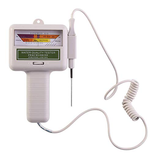 Tester qualità Acqua Misuratore Digitale Multi-Funzione di Cloro...