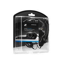 Carica l&#39;immagine nel visualizzatore di Gallery, Sennheiser 5 Chat Cuffia a Filo per PC, 1 x ingresso jack 3.5 mm, Nero