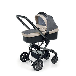 Foppapedretti Supertres Sistema Combinato con Passeggino, Navicella, Silver