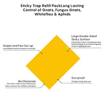 Carica l&#39;immagine nel visualizzatore di Gallery, HellDoler Trappole Appiccicose 50 Pezzi 15cm x 20cm MoscheTrappola 50PCS