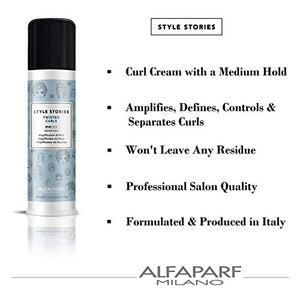 Alfaparf Style Stories Twisted Curls Amplificatore di Ricci, 100ml - Ilgrandebazar