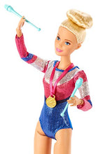 Carica l&#39;immagine nel visualizzatore di Gallery, Barbie- Playset Ginnasta Bambola Snodabile con Bilanciere e Accessori... - Ilgrandebazar