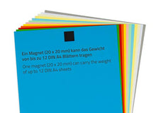 Carica l&#39;immagine nel visualizzatore di Gallery, 110x piastrine magnetiche extra forti 20x20mm e 40x40mm. Magneti - Ilgrandebazar
