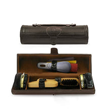 Carica l'immagine nel visualizzatore di Gallery, Stone &amp; Clark Kit Polish &amp; Care 8PC Scarpe Marrone Scuro