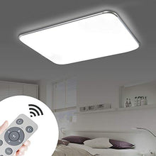 Carica l&#39;immagine nel visualizzatore di Gallery, Plafoniere LED 72W Lampada Da Soffitto A Dimmerabile Con 72w