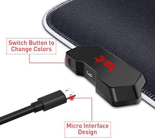 Carica l'immagine nel visualizzatore di Gallery, havit Tappetino Mouse Gaming XXL RGB Mousepad 800 * 300 * XXL(800x300x4mm)