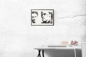 Poster Pulp Fiction Handmade Graffiti Street Art - Artwork