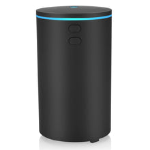 Carica l'immagine nel visualizzatore di Gallery, Diffusore di aromi agli oli essenziali Umidificatore a nebbia fredda per auto ufficio viaggio con luci colorate (alimentato tramite USB 60 ml)