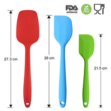 Carica l'immagine nel visualizzatore di Gallery, MOACC Spatole in Silicone - 500°F Resistente al Calore 5 pezzi(21.5*4cm) - Ilgrandebazar