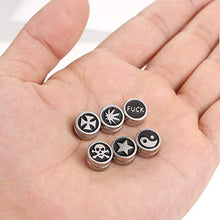 Carica l&#39;immagine nel visualizzatore di Gallery, Flongo 6 Paia 1CM Orecchini Punk Magnetici Unisex, senza buco, in... - Ilgrandebazar