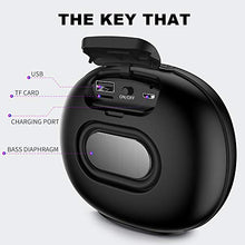 Carica l&#39;immagine nel visualizzatore di Gallery, Cassa Bluetooth Waterproof, Altoparlante Portatili TWS HD Nero