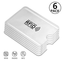 Carica l'immagine nel visualizzatore di Gallery, PAMIYO Custodie Blocco RFID Protezione e NFC - ANTI A-6 pack