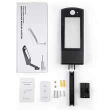 Carica l&#39;immagine nel visualizzatore di Gallery, CAIYUE Luce Solare 48LED 4500mAh 900lm IP65 4500mah Bianca Calda