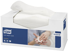 Carica l'immagine nel visualizzatore di Gallery, Tork 742200 Panni per Lavaggio Pazienti Monouso, 1 Velo, Goffrato, Bianco,... - Ilgrandebazar