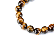 Carica l&#39;immagine nel visualizzatore di Gallery, Occhio di Tigre Bracciale in vera Naturale, Energia Braccialetti Per Uomo... - Ilgrandebazar