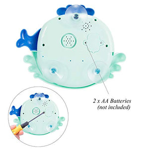 MOOKLIN ROAM Giocattoli da Bagno a Forma di Balena, Macchina a Bolle di...