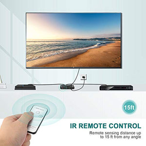 HDMI Switch, Techole Alluminio Splitter 3 In 1 Uscita con Telecomando,...