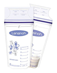 Lansinoh Sacche per la Conservazione del Latte Materno Pre-Sterilizzate e 50