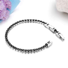 Carica l&#39;immagine nel visualizzatore di Gallery, JewelryWe Bracciale Coppia Donna Uomo Fidanzati con Zircone Lucido Perline... - Ilgrandebazar