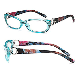 VVDQELLA Occhiali da lettura 4 paia comodi lettori di moda Donna 1.50 X - Ilgrandebazar