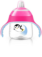 Carica l&#39;immagine nel visualizzatore di Gallery, Philips Avent SCF751/07 Tazza con Beccuccio Morbido e Valvola 200 ml, Rosa - Ilgrandebazar