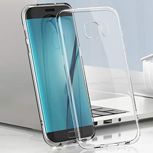 NEW'C Cover per Samsung Galaxy S7, Custodia Gel Trasparente Morbida Silicone...