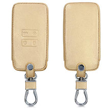 Carica l'immagine nel visualizzatore di Gallery, kwmobile Cover Copri-Chiave Compatibile con Renault 4 Tasti Smart Key oro